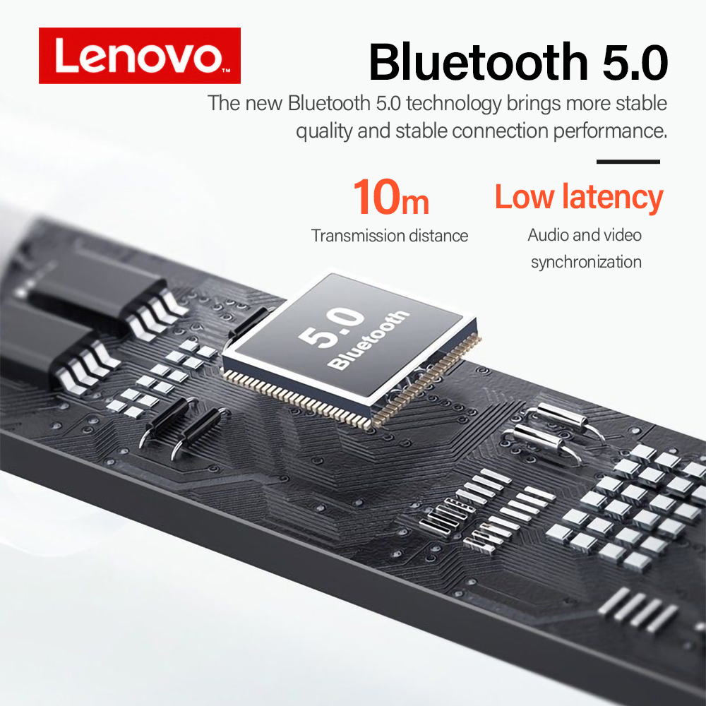 Lenovo LP5 Mini Bluetooth Oortelefoon 9D Stereo Waterdichte Draadloze Oordopjes Voor Iphone 13 Xiaomi Bluetooth Hoofdtelefoon Met Mic