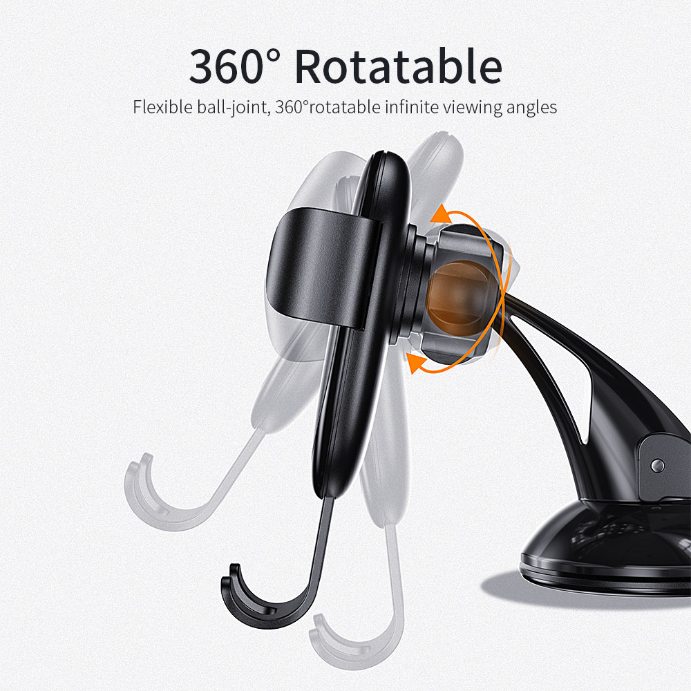 Essager Supporto universale per telefono cellulare per auto per telefono nel supporto per auto Supporto per cellulare per parabrezza Supporto per smartphone Voiture Suporte Porta