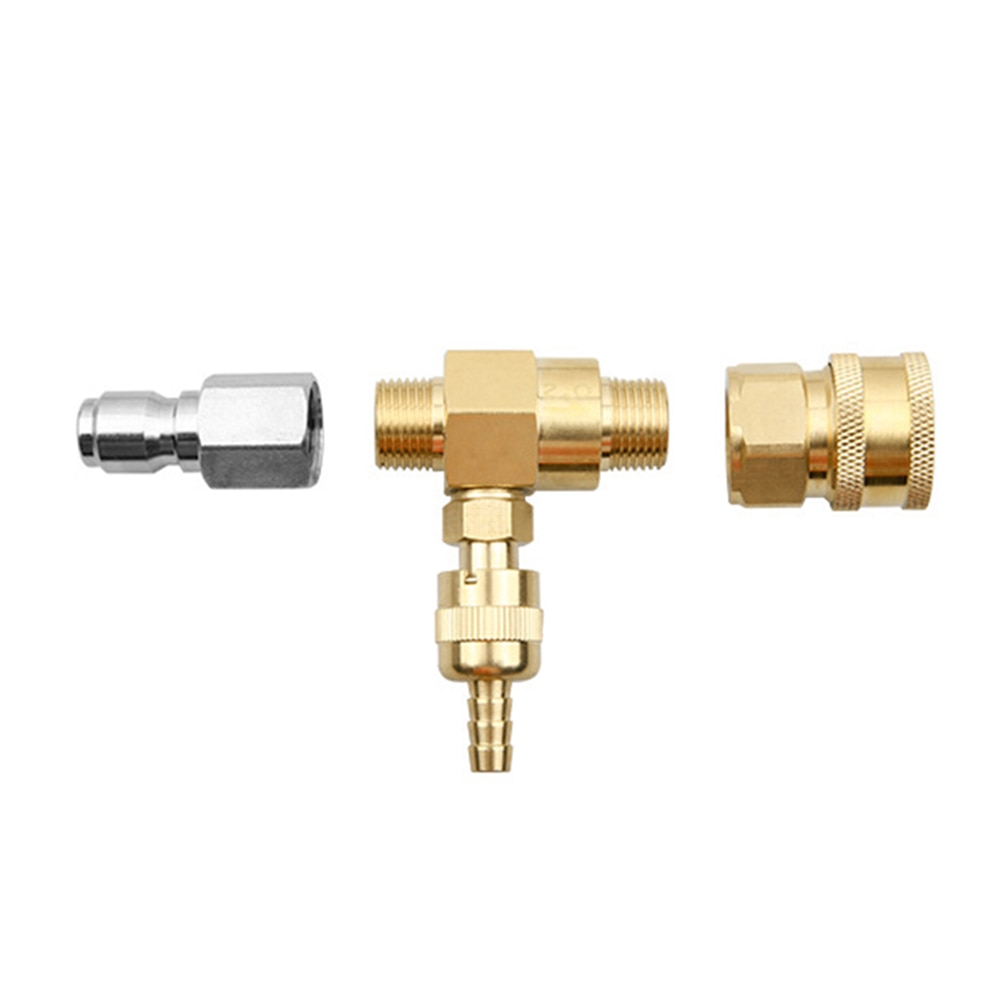 3/8 Inch Adjustable Chemical Soap Injector Syphon Hose Set for Pressure Washer: Default Title