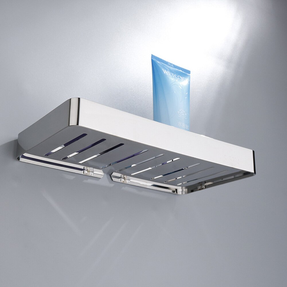 Badezimmer Regal Dusche Lager Gestell Halfter Edelstahl Shampoo Lager Gestell-Halfter mit Saugnapf Schlecht Zubehör