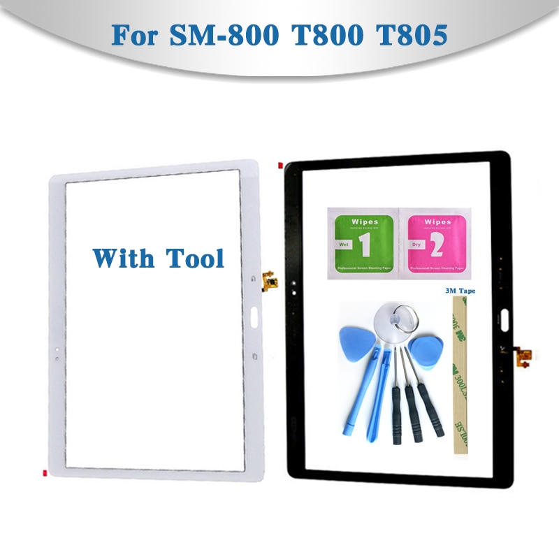 10.5 "Voor Samsung Galaxy Tab 10.5 S Lte SM-800 T800 T805 Tablet Touch Screen Digitizer Sensor Front Buitenste Glas lens Panel