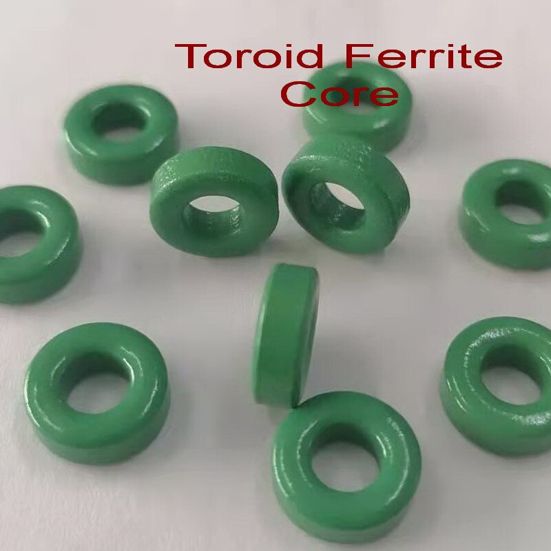 Green Toroidal Cores 12*6*4mm Anti-interference MnZn Core For Toroidal Transformer Ferrite Magnetic Rings for Inductor Chokes