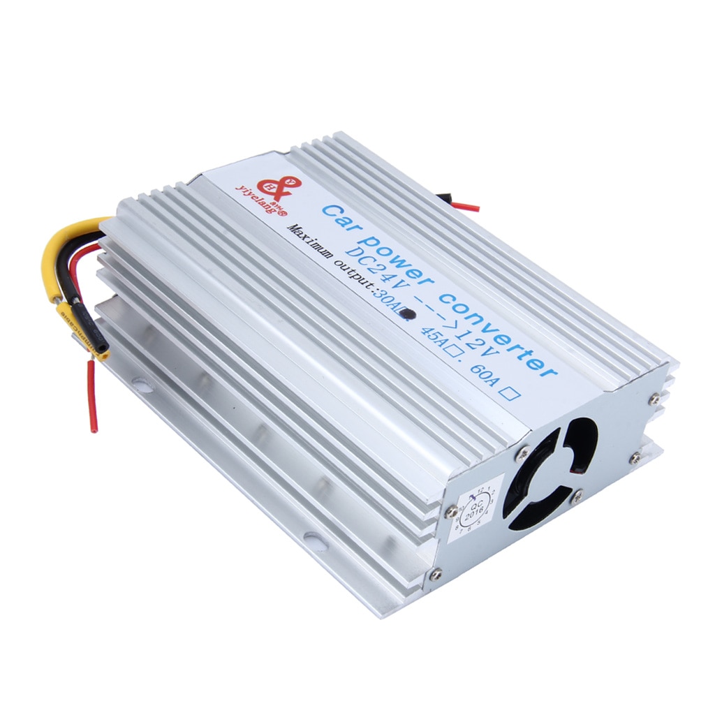 Convertisseur DC-DC 12V Vers 24V 15A 360W YABOANG - Étanche IP67 Avec Fusible Pour Moteurs Et Véhicules