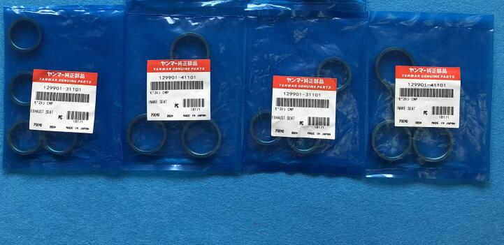 Engine Repair Sets Engine Valves Thrust Washer Bearings Valve Seat Valve Guide Connecting Rod For Yanmar 4TNV88 1 Set