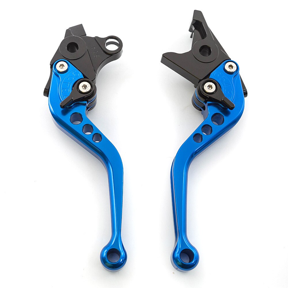 For FB Mondial Pagani 300 125 HPS 125 300 HPS125 HPS300 Motorcycle Accessories CNC Aluminum Adjustable Brake Clutch Levers: 147mm Blue