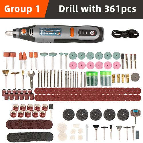 Perceuse électrique aste sans fil, mini perceuse Dremel USB, outil lointain pour bijoux en métal: Black