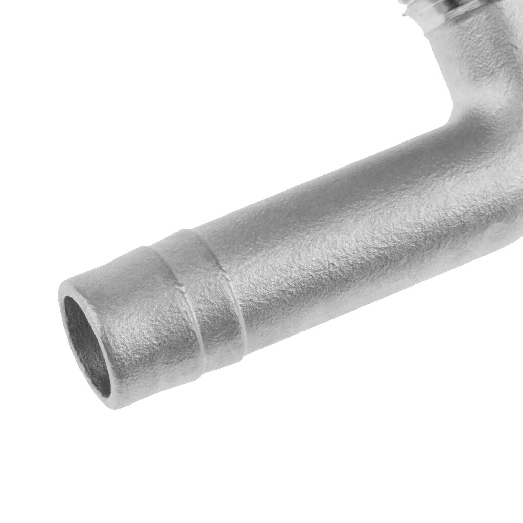 Marine Boat Fuel Gas Tank Vent (90 Degree) For 5/8inch Hose Vent Line - Stainless Steel Marine Hardware Accessories, Solid