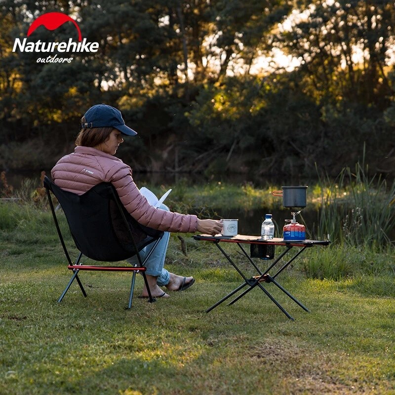 Naturehike Lightweight Folding Aluminum Table Portable Outdoor Camping Fishing Picnic Barbecue Table