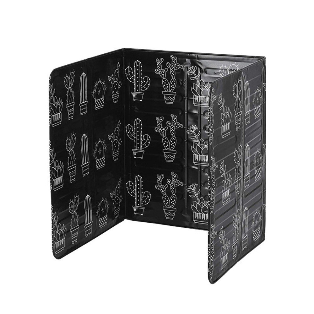 Kitchen Oil Baffle Plate 3 Sided Splatter Guard Stove Heat Insulation Sheet Aluminum Foil Oil Splash Proof Cooking Tool