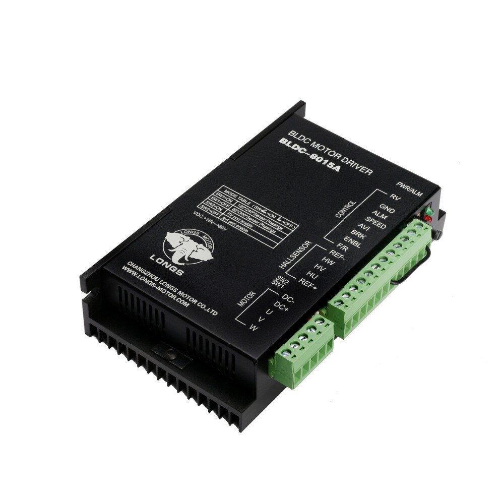 Brushless DC Motor Driver BLDC-8015A,80VDC,5000RPM Super Reprap 3D Printer CNC MILL LONGS MOTOR