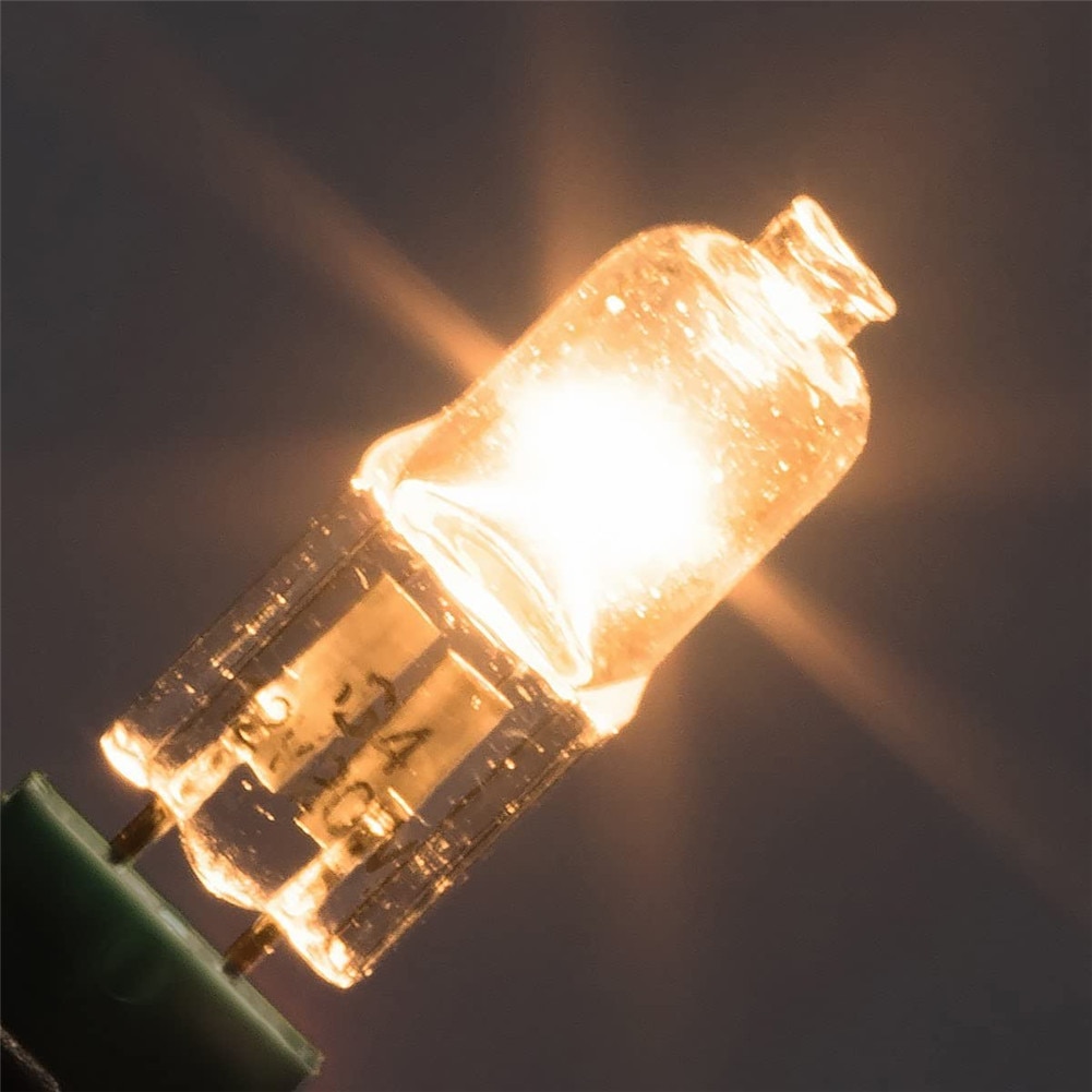 Luz de horno G4 de 20W, lámpara halógena resistente a altas temperaturas, 12V, para hornos, luces, lámparas de iluminación