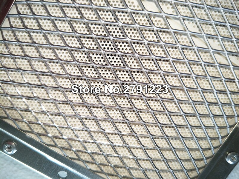 22*17 Grill BBQ infrarot keramik brenner edelstahl keramik Gas brenner alumunium platte infrarot brenner mit düse