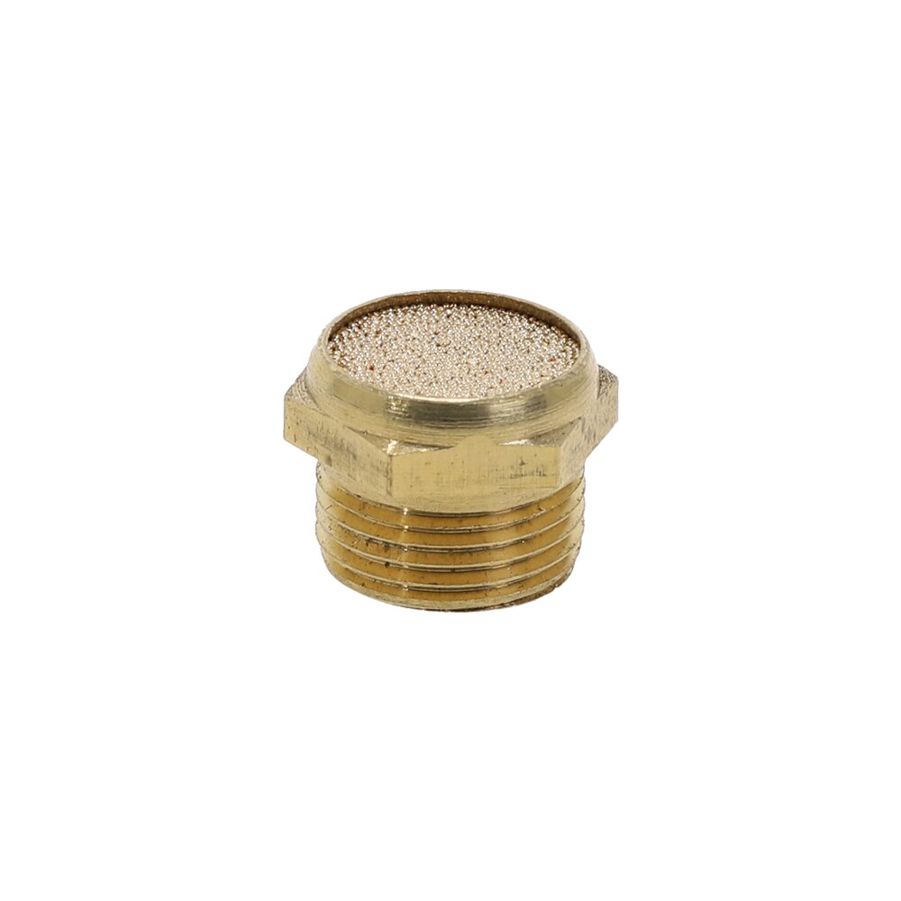 Exhaust Muffler Thread (1/8&quot;1/4&quot;3/8&quot;1/2&quot;) Pneumatic Plug Silencer Brass Connector BSLM-01/02/03/04 for Solenoid Valve Fitting