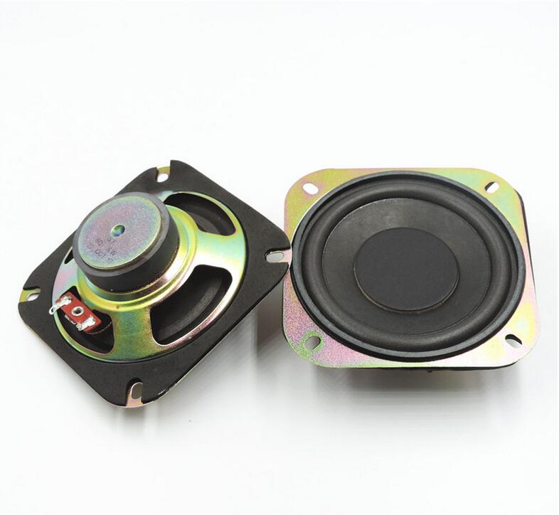 2PCS 4 inch 6Ohms 8W Loudspeaker Pure Heavy Bass Subwoofer Speaker 6 ohm Full Range Speaker Home Theater Stereo Radio