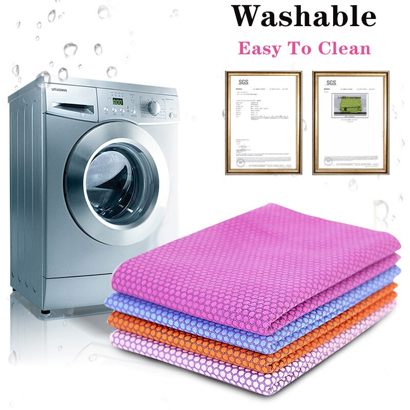 Folding Yoga Mat Cover Portable Yoga Blanket Non-slip Sweat-absorbent Quick Dry Travel Yoga Towel for Fitness Pilates Exercise