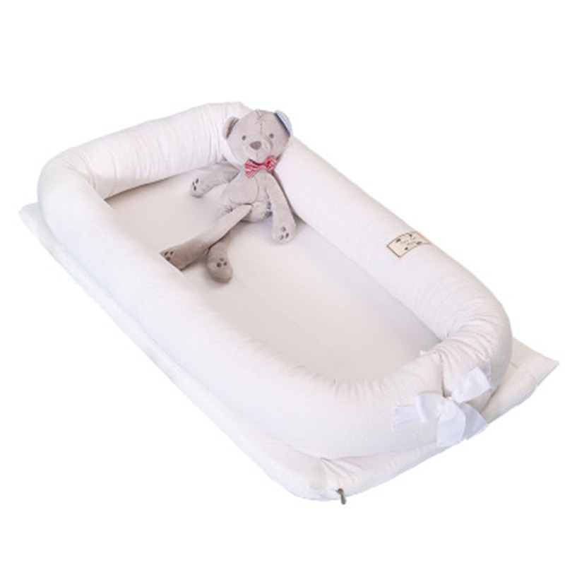 Berceau De Voyage Pliable Pour Bébé - Portable Et Léger - Pour Nouveau-nés Jusqu’à 5 Mois - Avec Moustiquaire Et Auvent