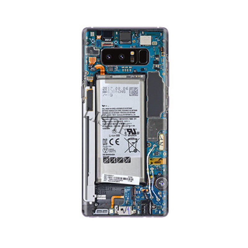 ユニークなデザイン電話サムスン S10 S10 + S10e バックスキンプロテクター防水バッテリーコンポーネント外観装飾ステッカー