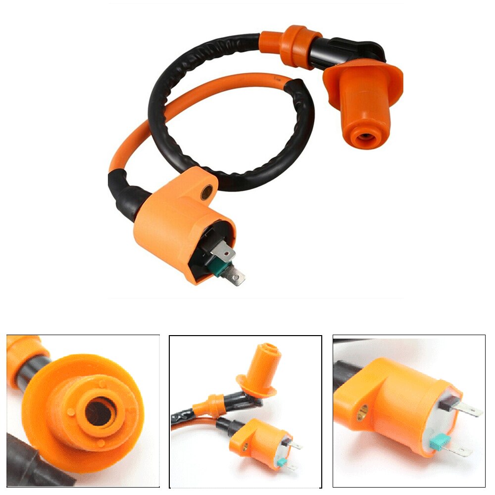 Wear Resistant Ignition Coil Spark Plug For Gy6 ATV 50cc 125cc 150cc