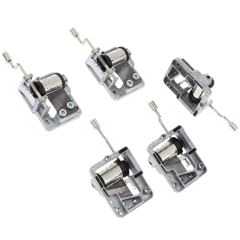 Hand Crank Music Box DIY Mini Hand Music Movement Music Box Movement Play Set Mechanical Music Box Hand Crank Music Box