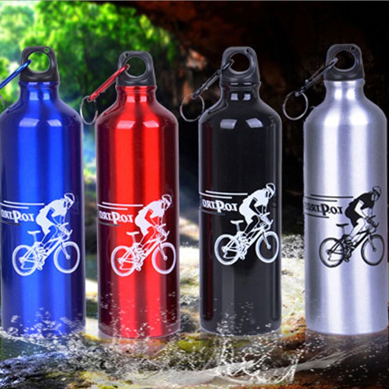 Aço inoxidável chaleira ao ar livre profissional homem e mulher esportes garrafa 750ml sopots caneca