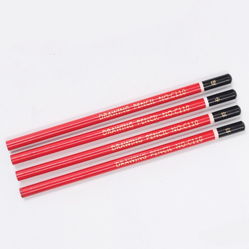 Sketch Pencil Set Sketching Drawing Kit Wood Pencil Pencil Iron Box for Painter Students Art Supplies