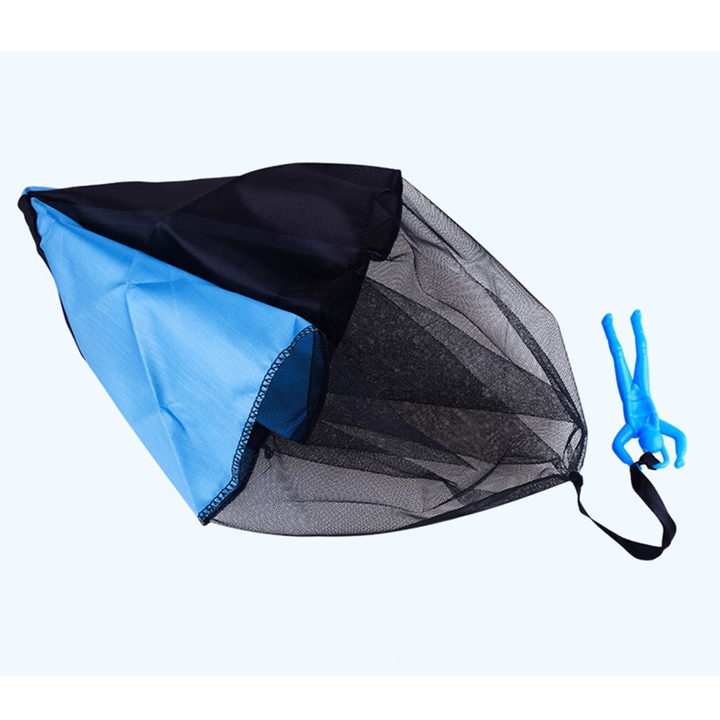 Duurzaam Veilig Parachute Kids Hand Gooi Parachute Speelgoed Toss Het Up En Horloge Landing Diverse Kleuren