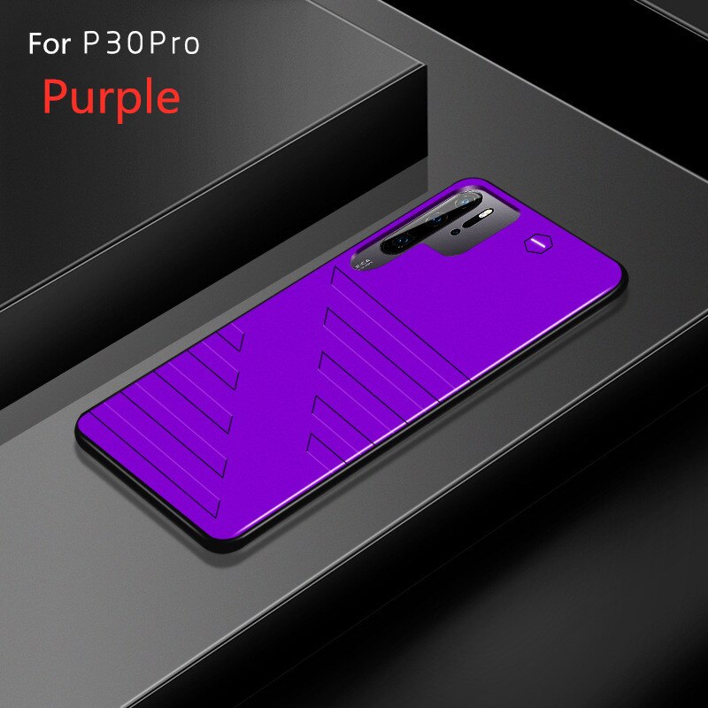 6800mAh Erweiterte Telefon Batterie Power Fall Für Huawei P30 Pro Tragbare Batterie Lade Fall Für Huawei P30 Backup Ladegerät fall: Purple For P30 Pro