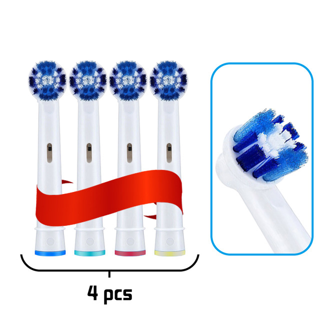 Electric brush head For Oral b Brush heads attachments Replacement Spares Refills oral-B nozzles: Gold