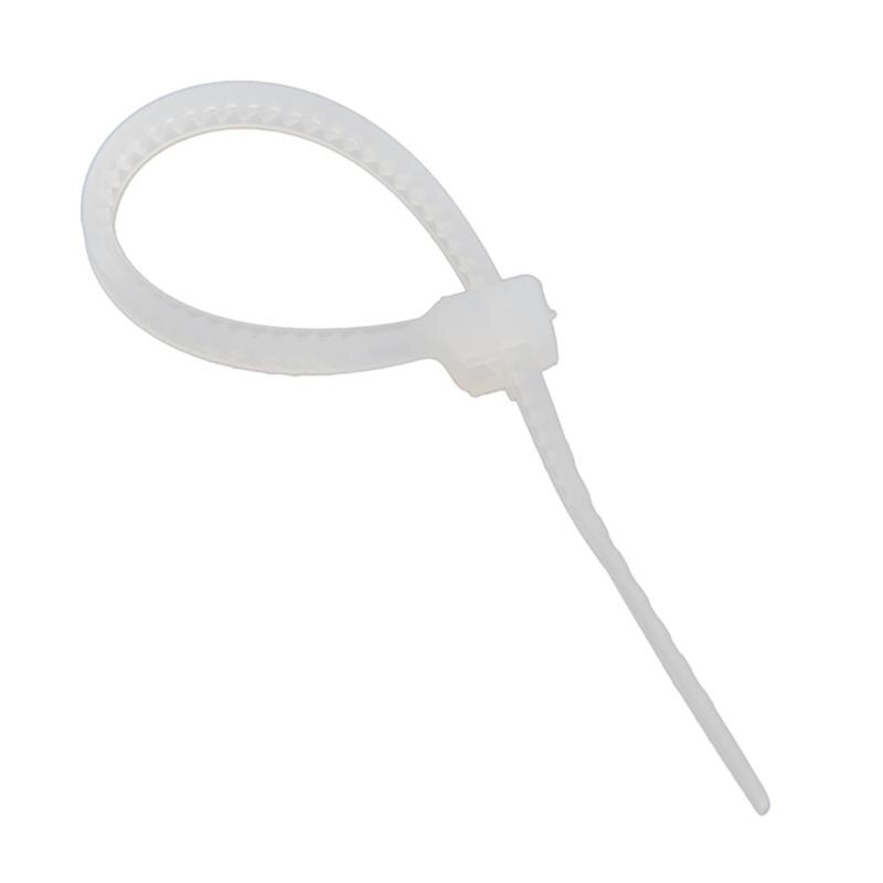 500 Weiße Kabelbinder-Schnappverschlüsse Von Sourcing Map – Praktische Sicherheitsclips Für Etiketten, 80 Mm Lang, Ideal Zum Ordnen & Fixieren