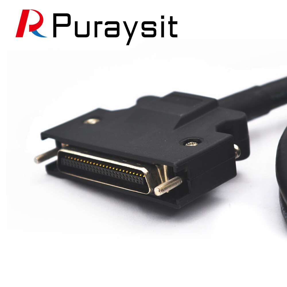 Wavetopsign SCSI 20pin 26pin 44pin 50pin 3M Data Cable SCSI 50-core Yaskawa Delta Mitsubishi Servo CN1 Interface Cable