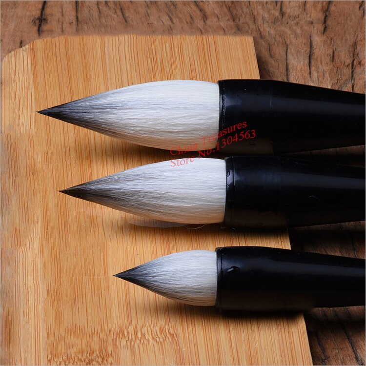 Chinese Calligraphy Writing Brush Xing Kai Shu Li Shu Cao Shu Chinese Xieyi Flower Landscape Painting Brush Pen