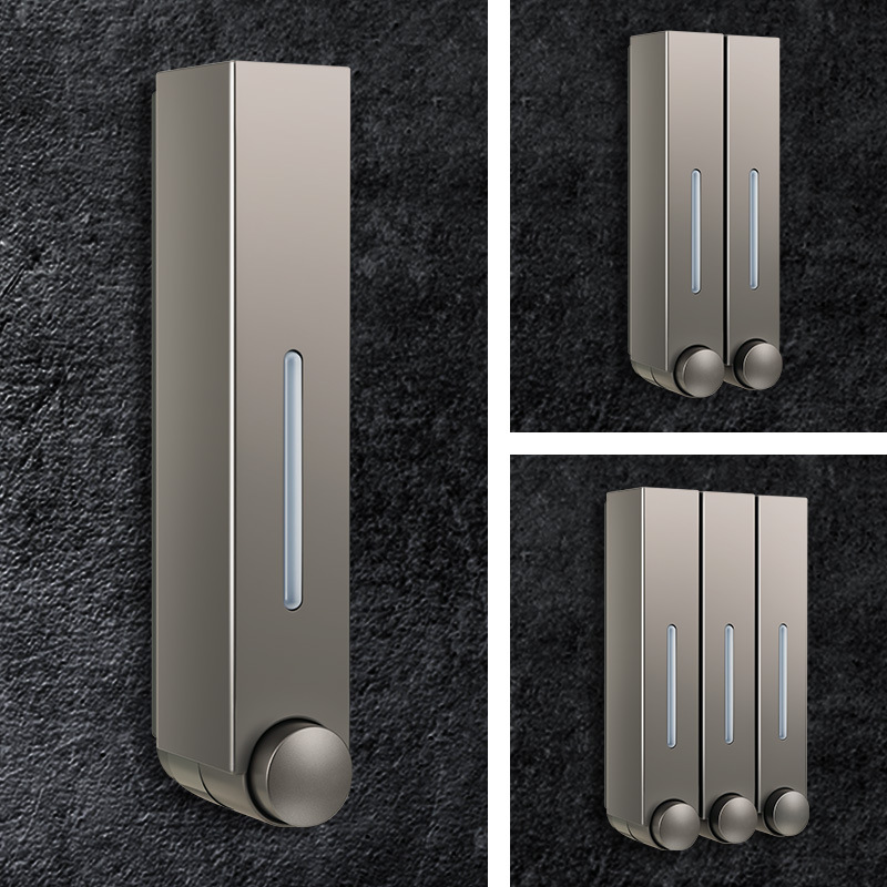 Distributeur mural de savon liquide pour salle de bain, 420ML, Lotion de lavage, désinfectant pour les mains, pour enfants, famille, hôtel, cuisine, Gel douche