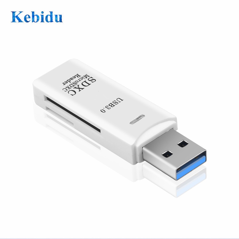 KEBIDU Micro SD Smart TF OTG USB 3.0 Memory Card Reader Adapter for Laptop USB 3.0 Smart Cardreader