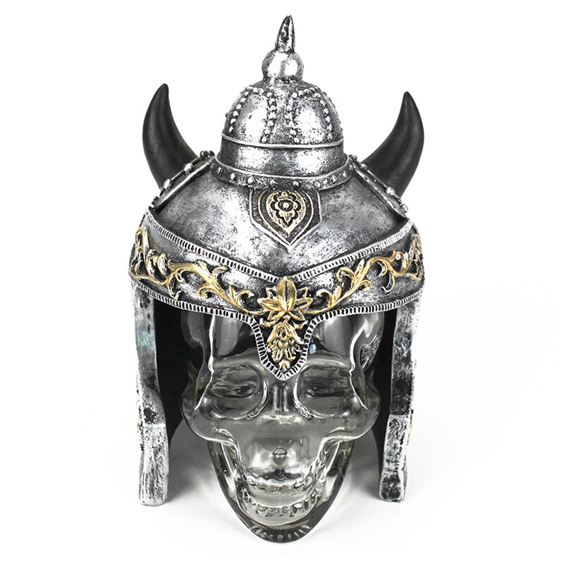 Schedel Fles Viking Helm Romeinse Gladiator Helm Bald Eagle Helm Gebreide Cap Pilot Helm Voetbal Helm Kristal Hoofd