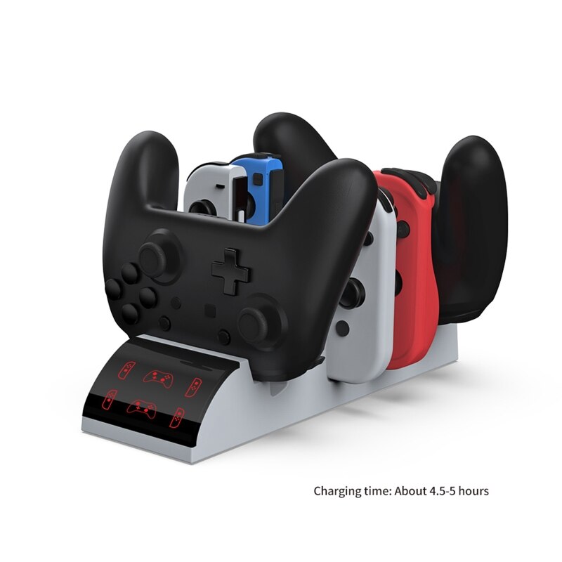 Controller Charging Dock Station for Switch / Switch OLED/Switch Pro/ Pokeballs Model, Controller Charger Dock Station N0PB