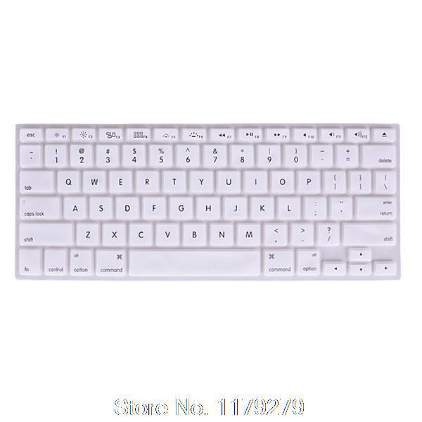 Silikon Tangentbordskydd US för Apple Macbook Air 11.6" A1370 A1465 - Vattentätt: Grå