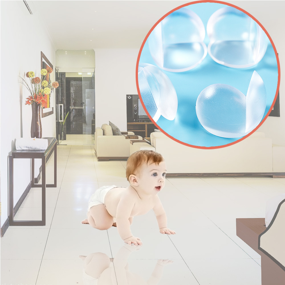 Kinderen Veiligheid Edge Corner Guards Bescherming Kinderen Siliconen Tabel Corner Protector Baby Head Protector Anticollision Edge Hoek