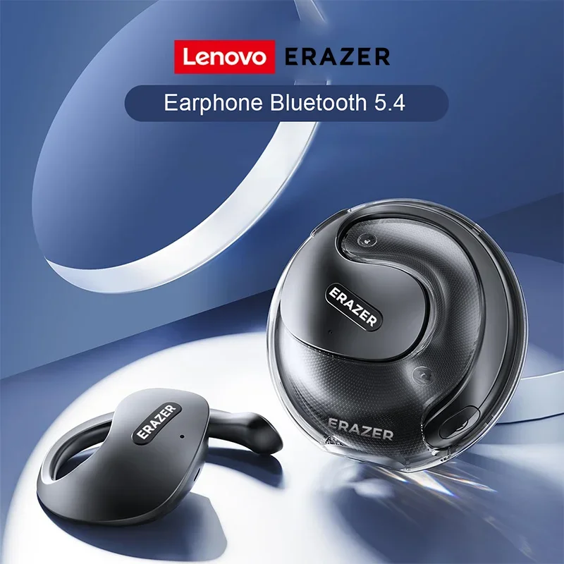 Lenovo ERAZER X15 Pro OWS Drahtlose Kopfhörer Bluetooth 5.4 Ohrhörer Sport Kopfhörer HIFI Sound Rauschunterdrückung mit Mikrofon