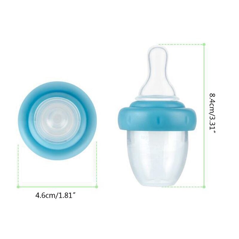 Dispensador de medicina para bebés chupete para niños práctico alimentador de medicina para pezones H3CD