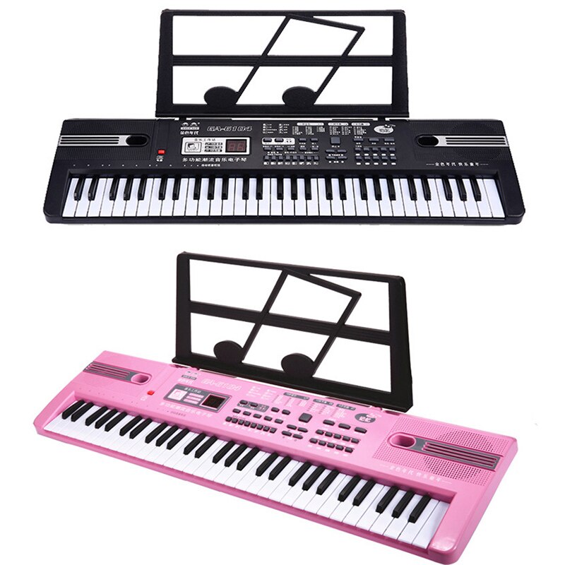 Neue 61 Tasten Digital Klavier Art Klavier Multi-funktion Musical Klavier eltern-Art-Spiele freundlicher Ausbildung Musik instrumente