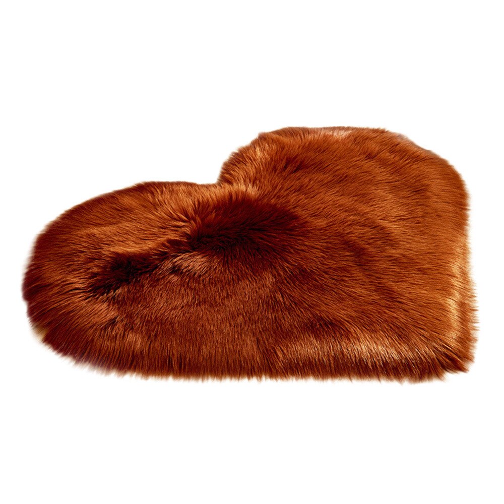 2021top Wol Imitatie Schapenvacht Tapijten Faux Fur Non Slip Slaapkamer Shaggy Tapijt Matten Домашний Декор: C