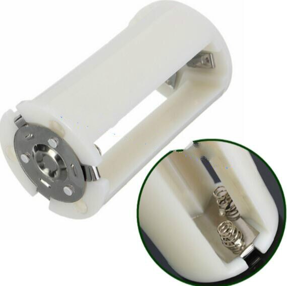 10 stück batterieboxen, 3x aa- auf d-batterieadapter, konverterhalter, umschalter, gehäusebox zur batterieaufbewahrung