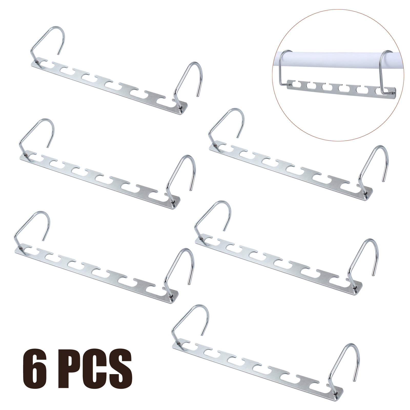 Clothes Rack Magic Clothes Hanger Hanging Chain Me... – Grandado