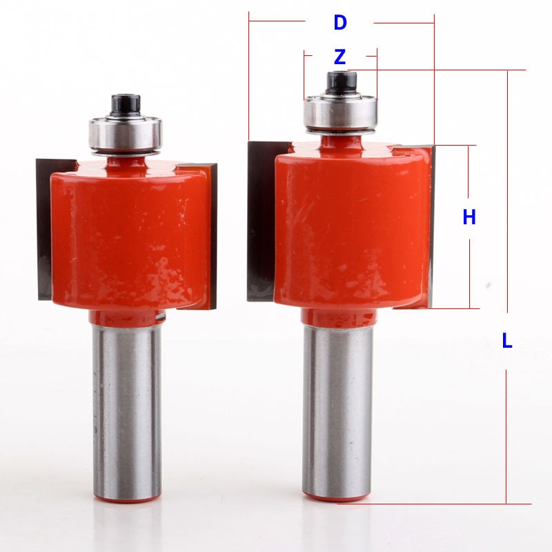 1pc 12mm Shank Rabbeting & Slotting Router Bit woodworking router bits carbide bit Woodworking cutter Wood Cutting Tool