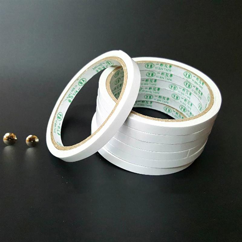 Cinta adhesiva de doble cara para manualidades, suministros de papelería para manualidades, fotografía, álbum de recortes, envoltura de , oficina y escuela, 10 Uds.