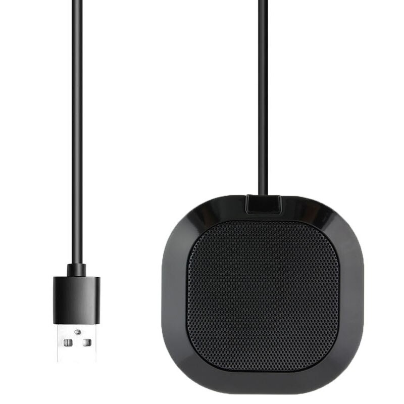 USB Microphone Omnidirectional Condenser Boundary Conference Microphone for Computer Laptop Gaming