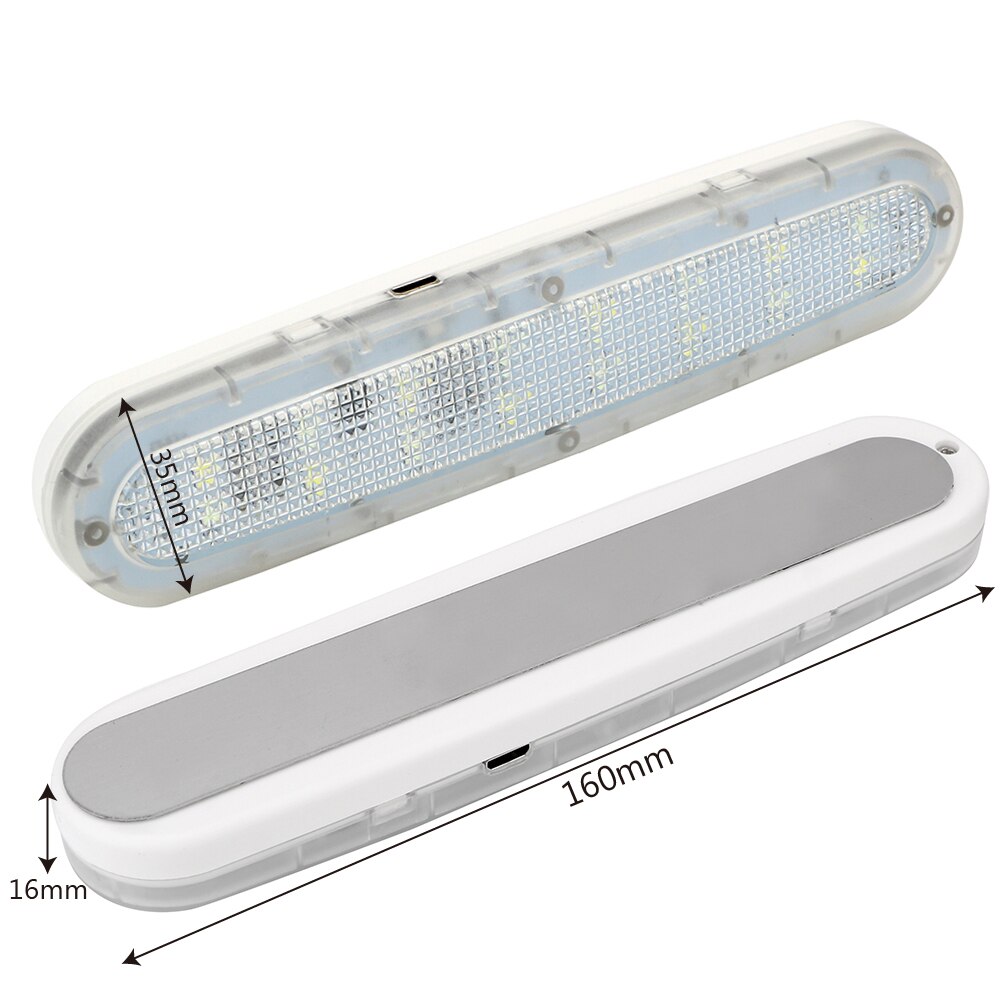 Forauto led bil interiör läslampa usb-laddning kupol fordon inomhus taklampa auto takmagnet lampa bil-styling