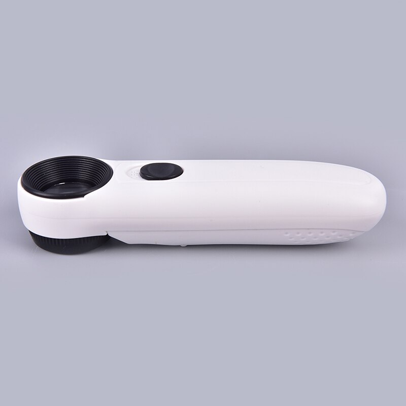 40X powiększające szkło powiększające jubiler oko lupa jubilerska pętla z 2 diodami doprowadziło