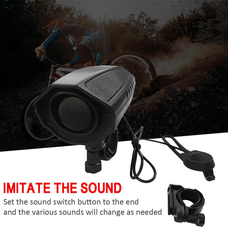 Bicycle Electric Bell 123dB Electric Horn Electric Horn Super Loud Electric Horn Electric Horn Ride Equipment