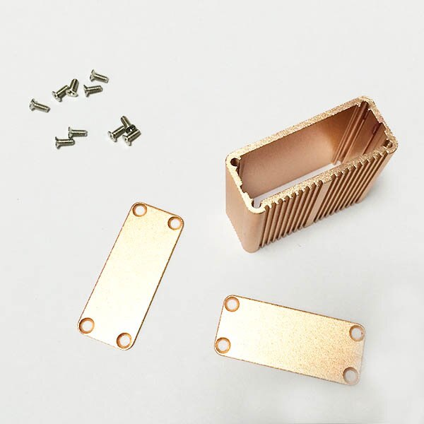 Aluminum Enclosure 18.5*45*45mm DIY Box PCB Project Electronics Enclosure Case DIY